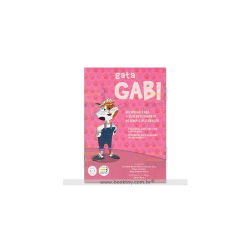Livro - Gata Gabi - Histórias para o Desenvolvimento de Rima e Aliteração - Cesar
