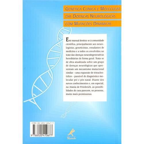 Livro - Genética Clínica e Molecular das Doenças Neurológicas com Mutações.