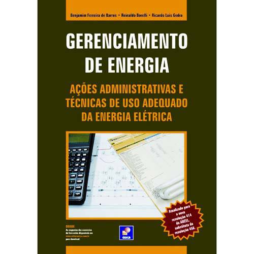 Livro - Gerenciamento de Energia - Ações Administrativas e Técnicas de Uso Adequado da Energia Elétrica