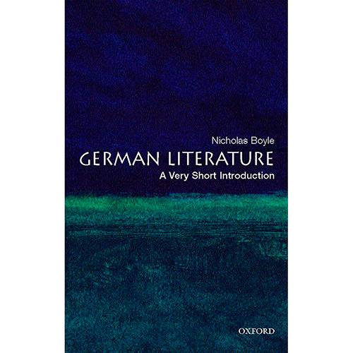 Livro - German Literature: a Very Short Introduction