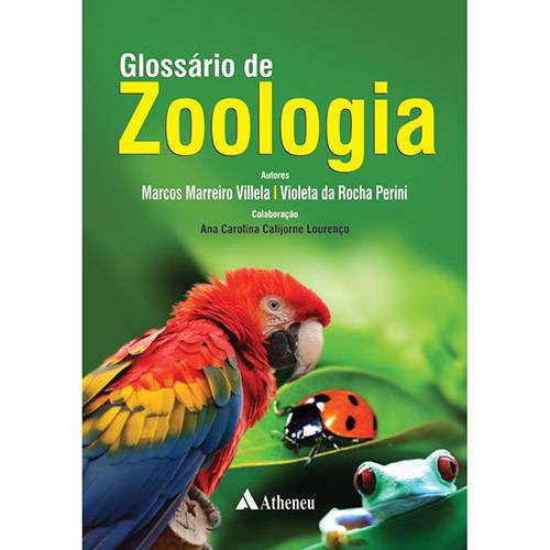 Livro - Glossário de Zoologia