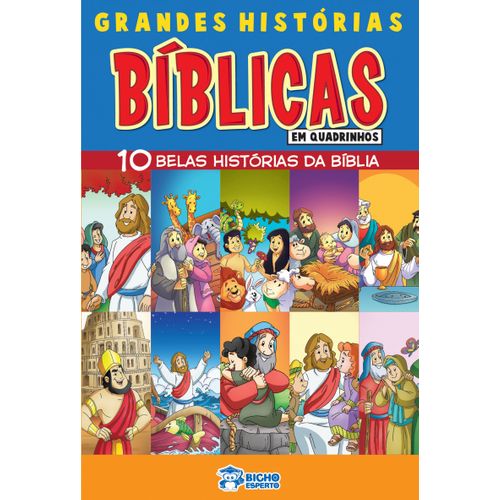 Livro - Grandes Histórias Bíblicas em Quadrinhos