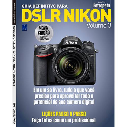 Livro - Guia Definitivo para Dslr Nikon - Vol. 3