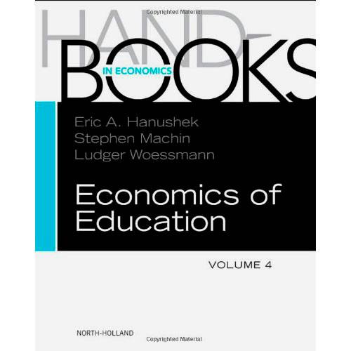 Livro - Handbooks In Economics: Economics Of Education - Volume 4