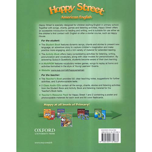 Livro - Happy Street 2 - American English - Student Book