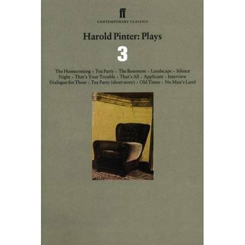 Livro - Harold Pinter: Plays 3