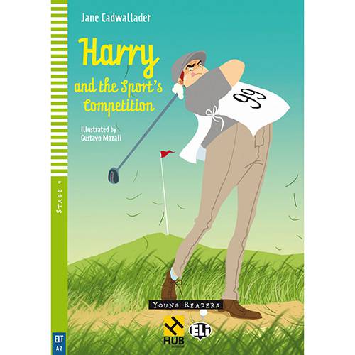 Livro - Harry And The Sport´s Competition - Young Readers - ELT A2 - Stage 4