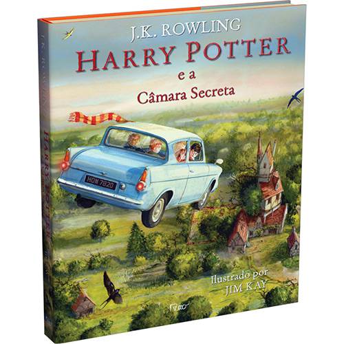 Livro Harry Potter e a Câmara Secreta - Edição Especial Ilustrada Capa Dura