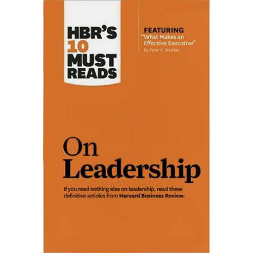 Livro - HBR's 10 Must Reads: On Leadership