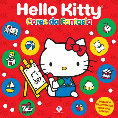 Livro - Hello Kitty Cores da Fantasia