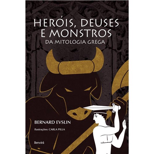 Livro - Heróis, Deuses e Monstros da Mitologia Grega
