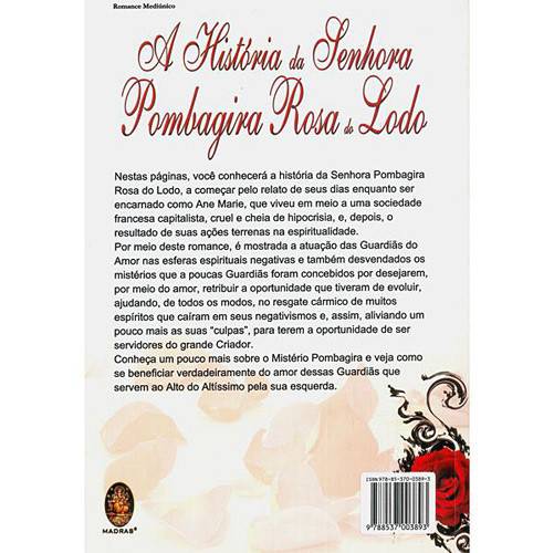Livro - História da Senhora Pombagira Rosa do Lodo, a