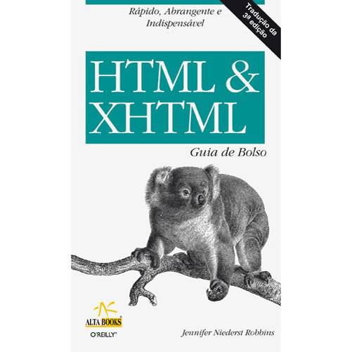 Livro - HTML & XHTML: Guia de Bolso