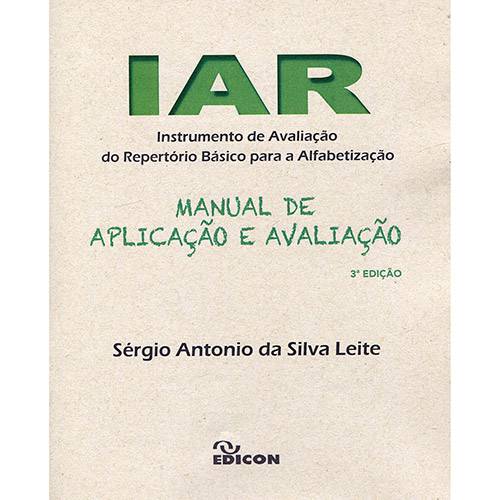 Livro - IAR: Manual de Aplicação e Avaliação