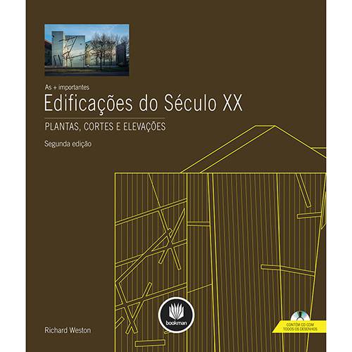 Livro - + Importantes Edificações do Século XX, as - Plantas, Cortes e Elevações