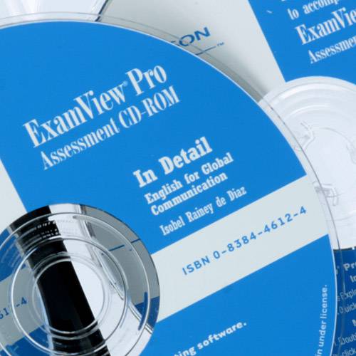 Livro - In Detail - ExamView Pro Assessment CD-ROM