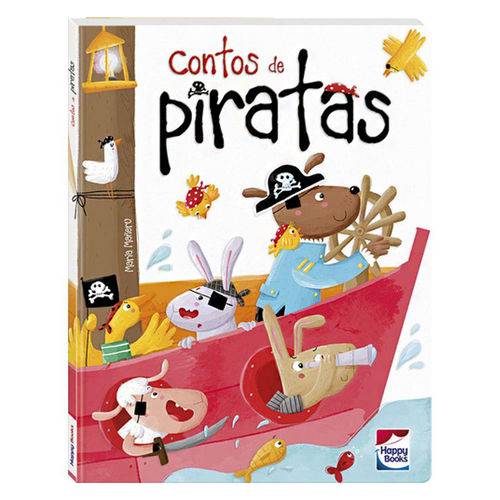 Livro Infantil - Contos de Piratas - Happy Books