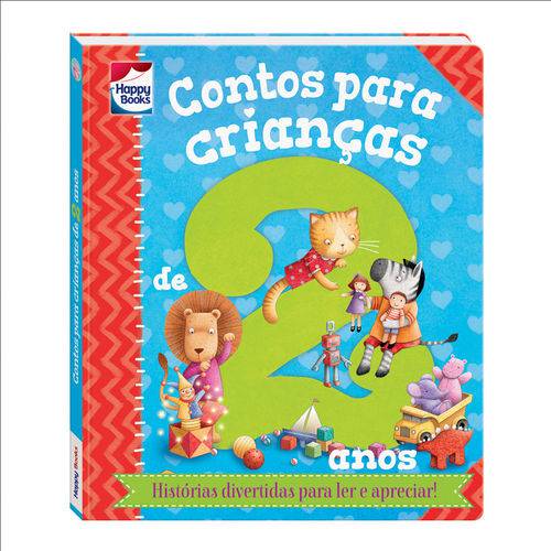 Livro Infantil - Contos para Crianças - 2 Anos - Happy Books
