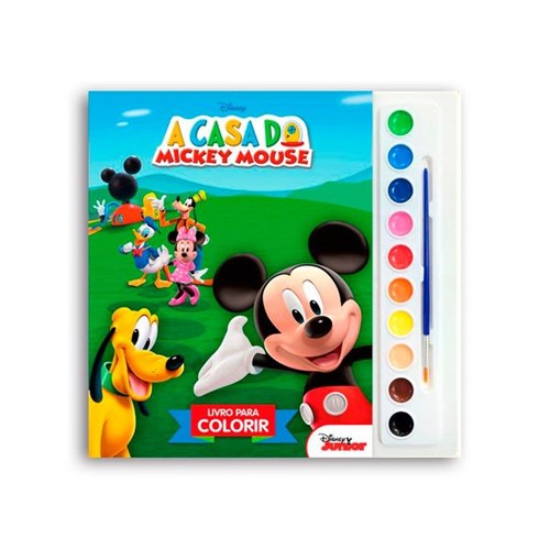 Livro Infantil para Colorir - a Casa Mickey Mouse