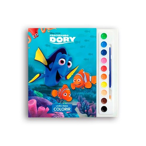 Livro Infantil para Colorir - Procurando Dory