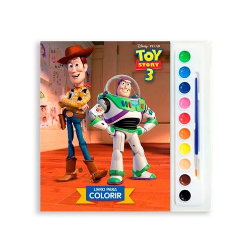 Livro Infantil para Colorir - Toy Story 3