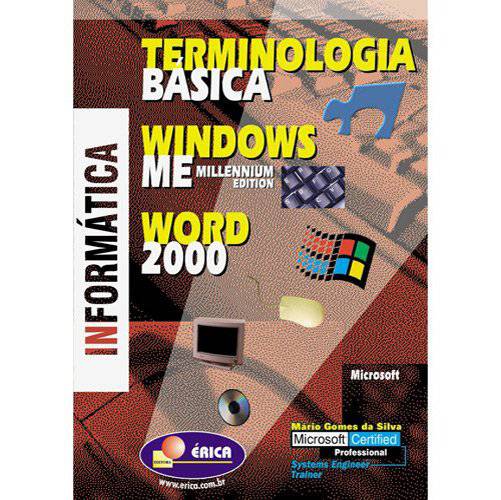 Livro - Informática - Terminologia Básica, Windows ME e Word 2000