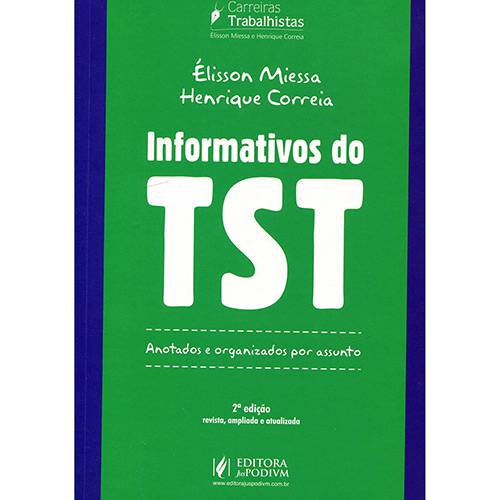 Livro - Informativos do TST