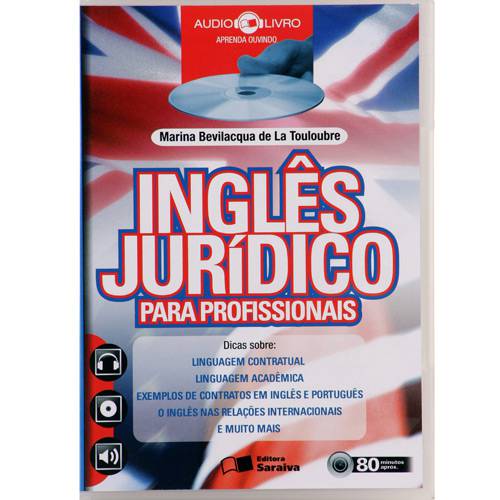 Livro - Inglês Jurídico para Profissional - Audiolivro