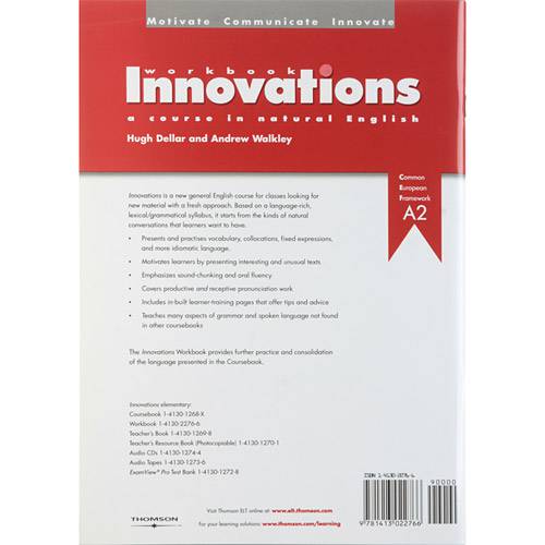 Livro - Innovations Elementary - Workbook - School Edition (Without Key)
