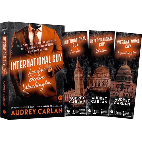 Livro - International Guy. Londres, Berlim, Washington + Marcadores