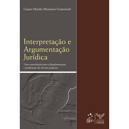 Livro - Interpretação e Argumentação Jurídica