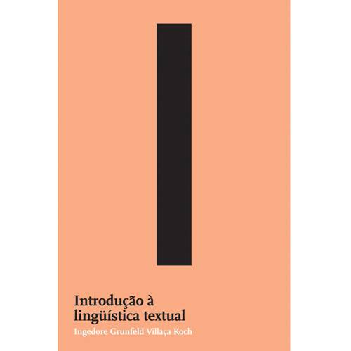 Livro - Introdução à Linguística Textual