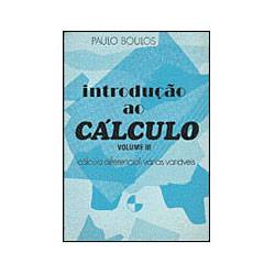 Livro - Introdução ao Cálculo - Vol. 3