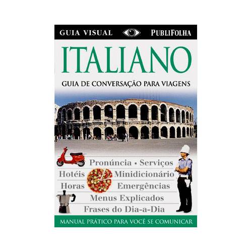 Livro - Italiano Guia de Conversaçao para Viagens