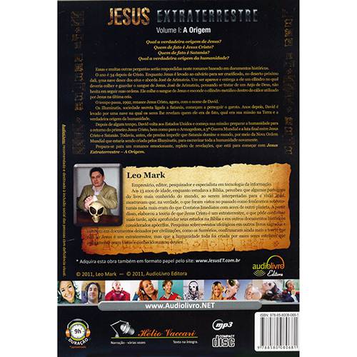 Livro - Jesus Extraterrestre Volume I - a Origem