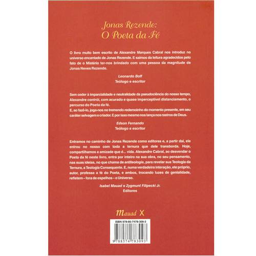 Livro - Jonas Rezende - o Poeta da Fe