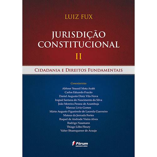 Livro - Jurisdição Constitucional II Cidadania e Direitos Fundamentais