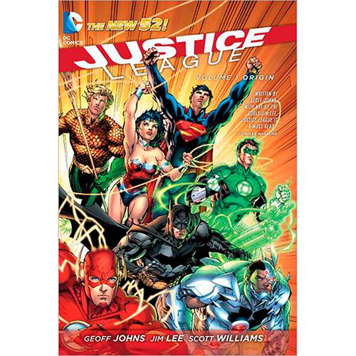 Livro - Justice League - The New 52: Origin - Vol. 1