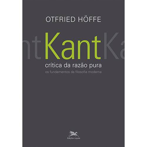 Livro - Kant: Crítica da Razão Pura