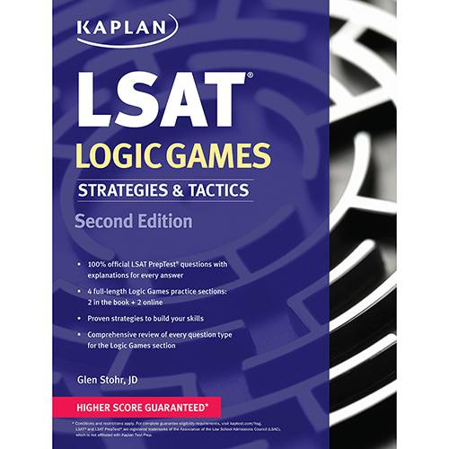 Livro - Kaplan LSAT Logic Games: Strategies & Tactics