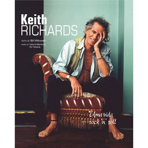 Livro - Keith Richards: uma Vida Rock'n Roll