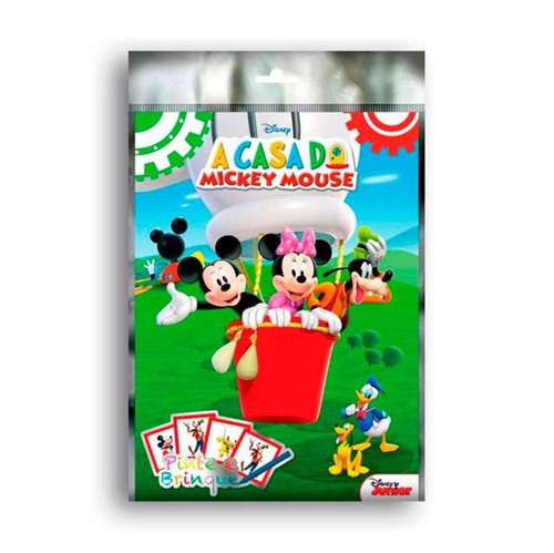 Livro Kit Pinte e Brinque a Casa do Mickey Mouse DCL