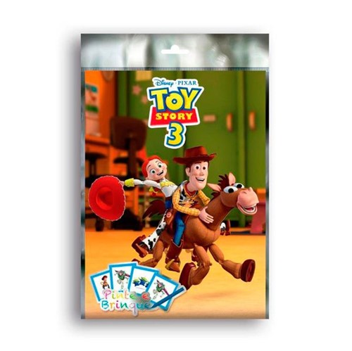 Livro Kit Pinte e Brinque Toy Story DCL