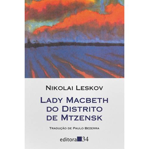 Livro - Lady Macbeth do Distrito de Mtzensk