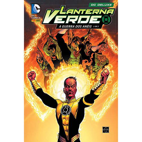 Livro - Lanterna Verde - a Guerra dos Anéis - 1 de 2