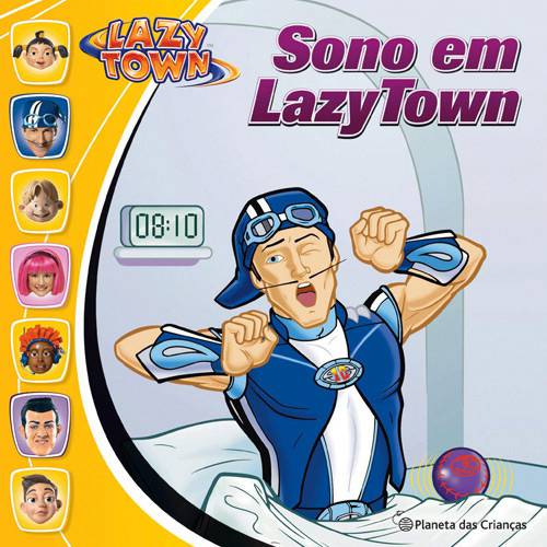 Livro - LazyTown - Sono em LazyTown