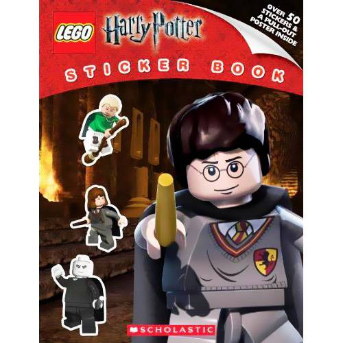 Livro - LEGO Harry Potter: Sticker Book - Over 50 Stickers & Pull-out Poster Inside