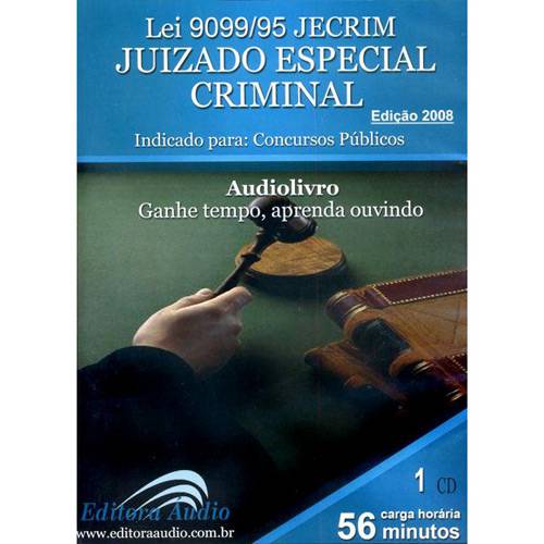 Livro - Lei 9.099/95 JECRIM: Juizado Especial Criminal - Áudio Livro