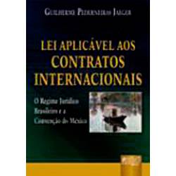 Livro - Lei Aplicável Aos Contratos Internacionais