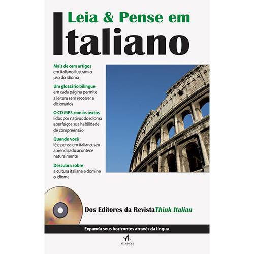 Livro - Leia e Pense em Italiano